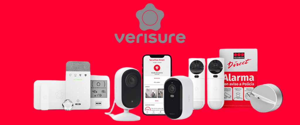 Alarma Verisure Descubre la alarma Verisure, el innovador sistema de Securitas Direct diseñado para anticiparse a cualquier riesgo. Conoce aquí su funcionamiento y el costo de contratación. ¿Cómo funciona la alarma Verisure? La alarma Verisure de Securitas Direct ofrece una protección continua gracias a su conexión permanente con la Central Receptora de Alarmas, operativa 24/7. 🔴 Detección inmediata: Si se detecta movimiento no autorizado o golpes en puertas y ventanas, el sistema activa una alerta automática. 🔴 Análisis en tiempo real: Un experto de seguridad evalúa los datos y las imágenes recibidas para determinar el nivel de amenaza. 🔴 Respuesta rápida y segura: En caso de emergencia, el propietario recibe una notificación en la app My Verisure, y si la situación lo requiere, se avisa directamente a la policía.